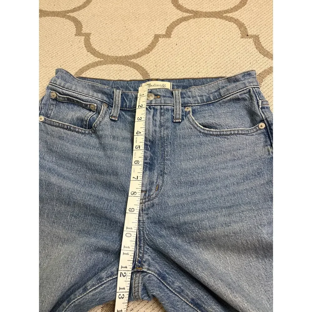 Madewell The High-Rise Slim Boyjean in Neal Wash, TENCEL Denim Edition , size 27 - Picture 6 of 15